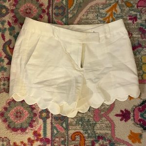 J crew scallop shorts